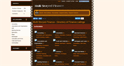 Desktop Screenshot of multistoryedfinance.com